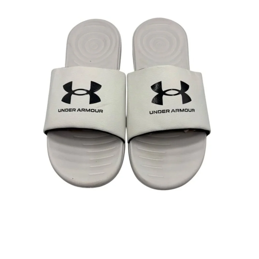 Under Armour Men's Ansa Fix Slide Sandals White, Art. 3023761-103